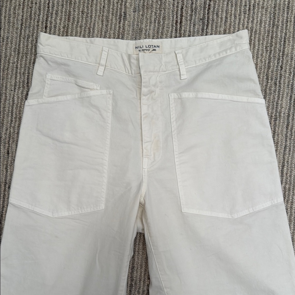 Nili Lotan Stone Shon Pants Size 4 - Picture 4 of 8